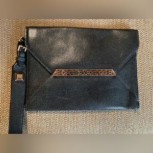 Stella and Dot Black Clutch